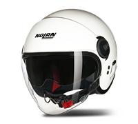 Casco Jet Nolan N21 Visor Metallo/BiancoXS Metallo,Bianco