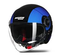 Casco Jet Nolan N21 Visor Nero/Blu/Blu ChiaroS Nero,Blu,Blu Chiaro