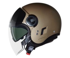 Casco Jet Nolan N21 VISOR VERNICIATURA SPECIALE 341 Sabbia / Nero Taglia:S