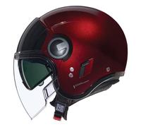 Casco Jet Nolan N21 VISOR VERNICIATURA SPECIALE 344 Rosso viscerale / Nero