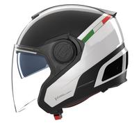 Casco Jet Nolan N40-5 INTEGRO 342 Bianco / Nero / Italia