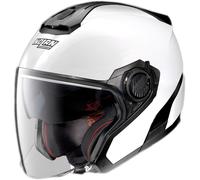 Casco jet Nolan N40-5 Special N-Com bianco puro XS