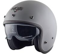 Nos casco vintage jet NS1- Seal Grey Matt