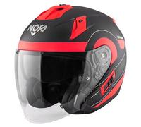 Casco Jet NOS NS-2 Zone Red Matt Taglia:XS
