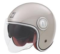 Casco jet NOX PREMIUM Heritage rosa champagne S