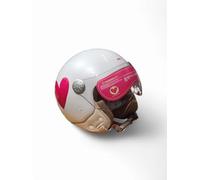 Casco Jet NZI Passerella Cuore Rosa - Ágatha Ruiz de La Prada Taglia S