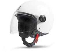 Casco Jet OJ Aria Bianco Lucido S