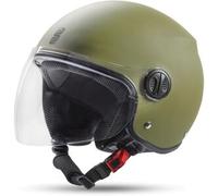 Casco Jet OJ Aria Verde Opaco XS
