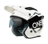 Casco Jet O'Neal Volt Solid Bianco/NeroS Bianco,Nero