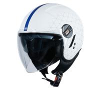 Casco Jet Origine Alpha Grid BiancoS Bianco