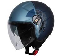 Casco Jet Origine Alpha Upndown Blue Matt M