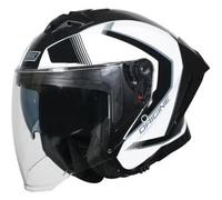 Casco Jet Origine Aprica Essential Nero Bianco Lucido L