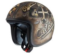 Premier Helmets Classic Open Face Helmet Marrone XS