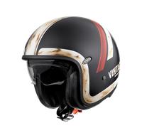 Casco jet Premier VINTAGE DO 92 O.S. BM 22.06 in fibra Nero Bianco Rosso S