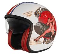 Casco Jet Premier VINTAGE PIN UP 8 BM Taglia:XS