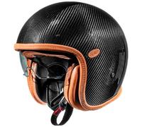 casco jet premier vintage platinum carbon - nero XS