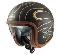 Premier Helmets Casco Jet 23 Vintageplatin Ed. Carbon Fr Bm 22.06
