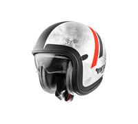 Casco jet Premier Vintage Platinum ED. DR DO 92 22.06 in fibra Argento Rosso Nero 3XL