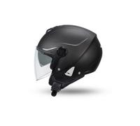 CASCO JET SCOOTER UFO NEXIE CON VISIERINO OMO. ECE 22-06 HELMET NERO OPACO MOTO
