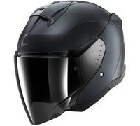 Casco Jet Shark Dark Shadow Titanio Blu Opaco XXL