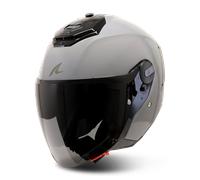 Casco Jet Shark RS Jet Blank Gun ArgentoL Gun Argento