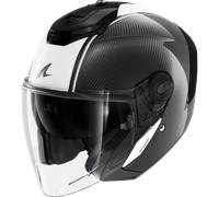 Shark Rs Jet Carbon Blank Open Face Helmet Nero 2XL