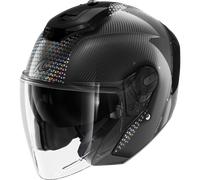 Casco Jet Shark Rs Jet Carbon Ikonik Nero Iridium L