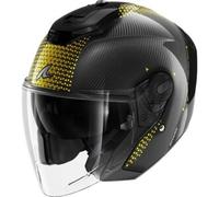 Casco Jet Shark Rs Jet Carbon Ikonik Oro Chrome M