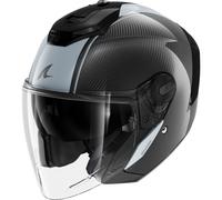 Shark Rs Jet Carbon Blank Open Face Helmet Nero S