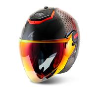 Casco Jet Shark RS Jet Stride Nero/Antracite/RossoM Nero,Antracite,Rosso