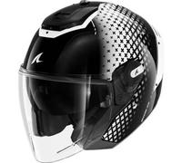 Casco Jet Shark Rs Jet Stride Nero Bianco XS