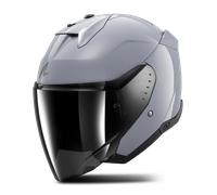 Casco Jet Shark Skwal i3 Jet Gun ArgentoL Gun Argento