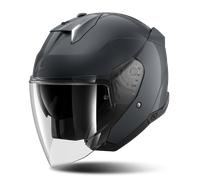Casco Jet Shark Skwal i3 Jet Blank Gun Metal M