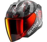 Shark Skwal I3 Jet Hellcat Open Face Helmet Nero S