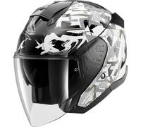 Shark Skwal Jet Pranz Open Face Helmet Nero XS
