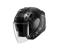 Shark Skwal Jet Shiever Ece Open Face Helmet Nero M