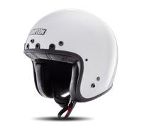 Simpson Chopper Solid, casco aperto M male Bianco