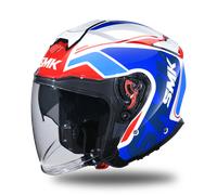 Casco Jet SMK GTJ Tourer Bianco/RossoXS Bianco,Rosso