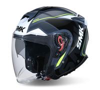 Casco Jet SMK GTJ Tourer Nero Grigio M