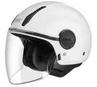 Casco Jet Smk Laminar Bianco Lucido M