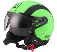 Casco Jet Sparco Sp501 Verde Fluo Taglia L