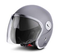 Casco Jet Stormer Clyde Grigio opacoS Grigio opaco