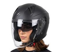Casco Jet Stormer Moto Scooter per Honda X-ADV Yamaha TMAX 560 Transalp 750