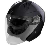 Casco Jet Stormer Run Nero Lucido XL