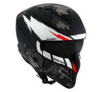 Suomy Armor Hi Volt Casco Jet, nero-bianco, taglia S per maschi