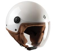 Casco jet Tucano el Jettin Bianco Perla ultra leggero omologato ECE 2206