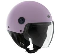 Casco jet Tucano el Jettin Lavanda Opaco ultra leggero omologato ECE 2206