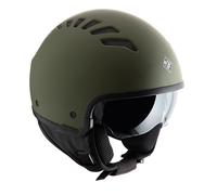 Casco jet Tucano Urbano EL FRESH Verde Airborne Opaco XS
