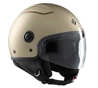 Casco Jet Tucano Urbano El'Fan Doppia Visiera 22.06 Sabbia Opaco