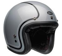Bell Custom 500 Chief, casco jet M male Argento/Nero